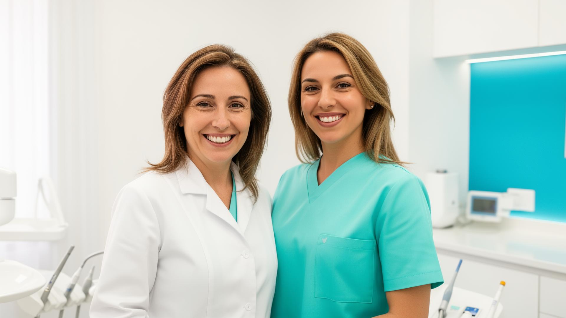 Equipe del Poliambulatorio Medical Lebo Studio Dentistico a Benna
